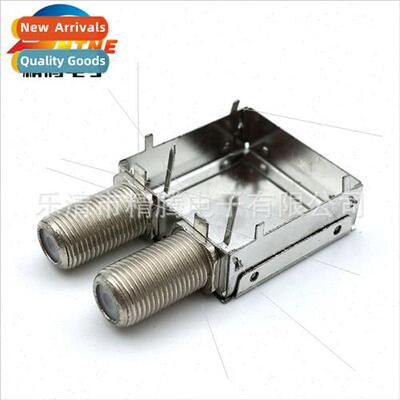 RF connector single double F female HF header wh thread F he
