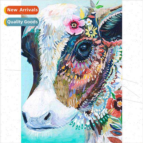 New hand-applied diamonds full diamonds living room animal d