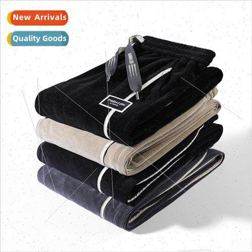 Winter three-dimensional waist live  corduroy casual pants m