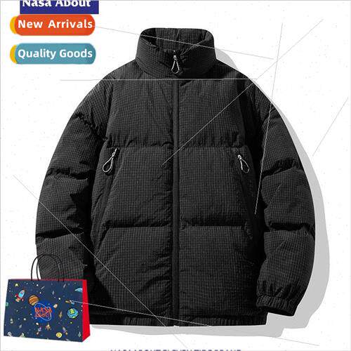 Cotton Men Winter Loose Standing Collar  Cotton Clothes Thic