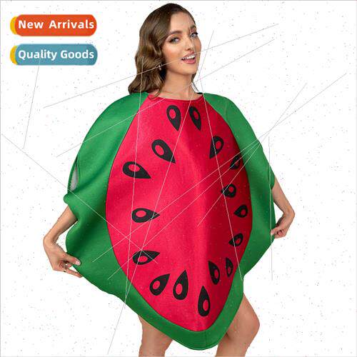 Halloween carnival cosplay party play adult big red watermel