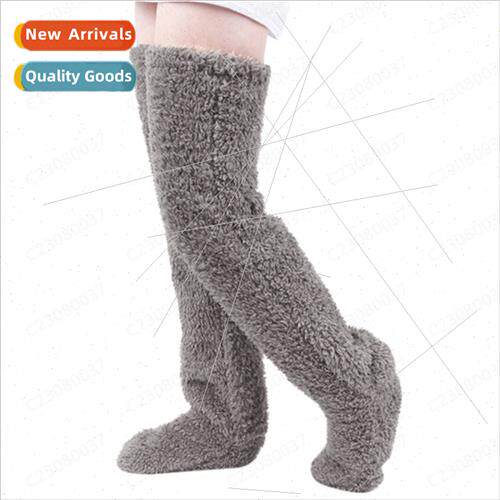 2023 Autumn Winter Teddy Bear Floor Socks Long Socks Knee Wa