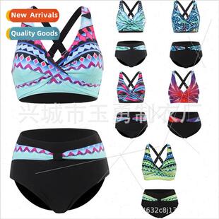 Europei Swi Spl Waist High Sexy Bikini Women Swimsu New 2021