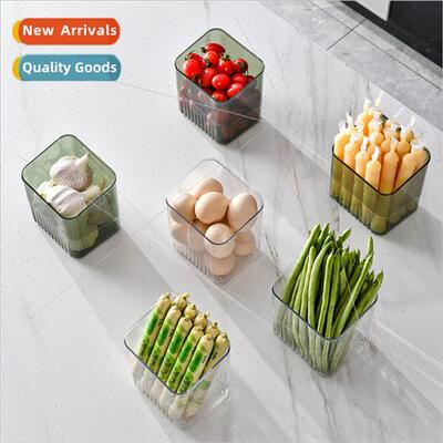 PET refrigerator storage box side door frozen egg storage kc