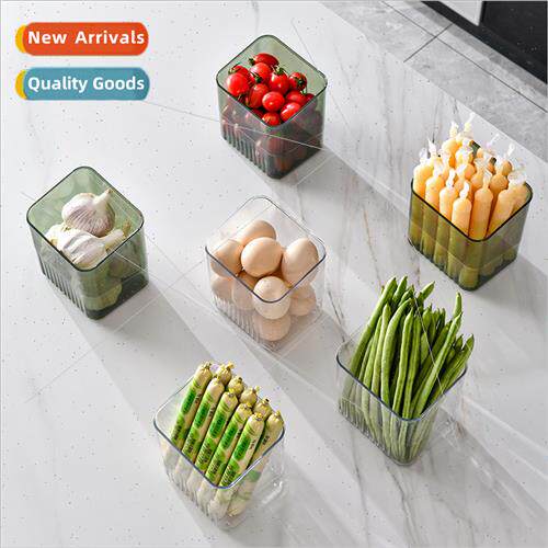 PET refrigerator storage box side door frozen egg storage kc