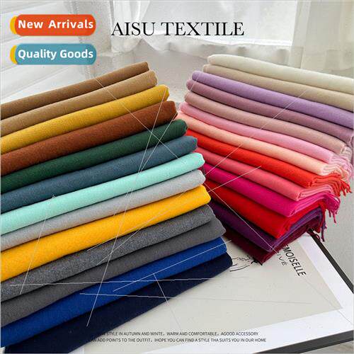 Solid color scarf female winter new Europe Uned States Uned