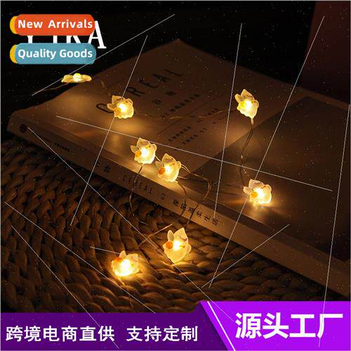 Halloween Happy Whe Ghost Shape LED Copper Wire String ghts