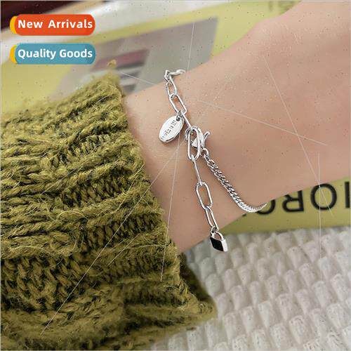 Asymmetrical lock tassel girlfriends wrist chain jewelry col