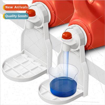 Laundry Detergent Cup Holder Foldable to Prevent Spillage Dr