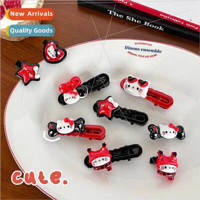 Cute sweet cool wind cartoon kten hair clips hair accessorie