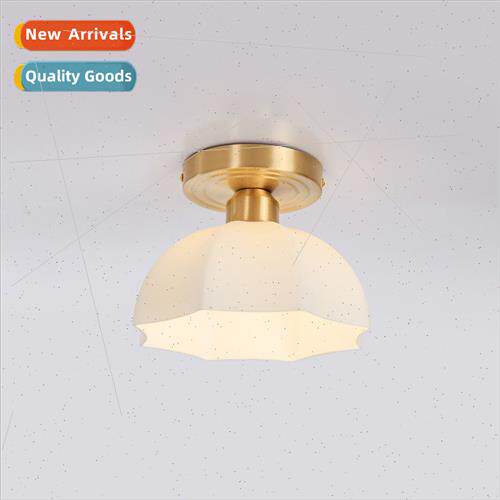 Scandinavian aisle light simple full copper light astringent