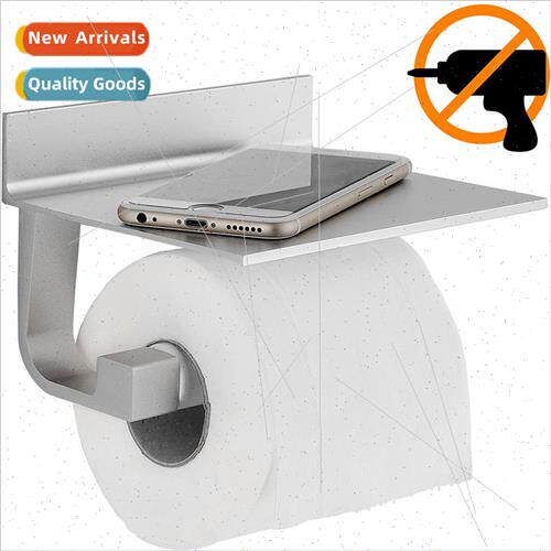 mple bathroom roll paper holder space aluminum toilet paper