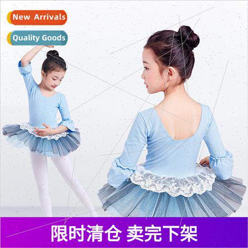 Childrens dance costumes ballet permance clothes girls lace