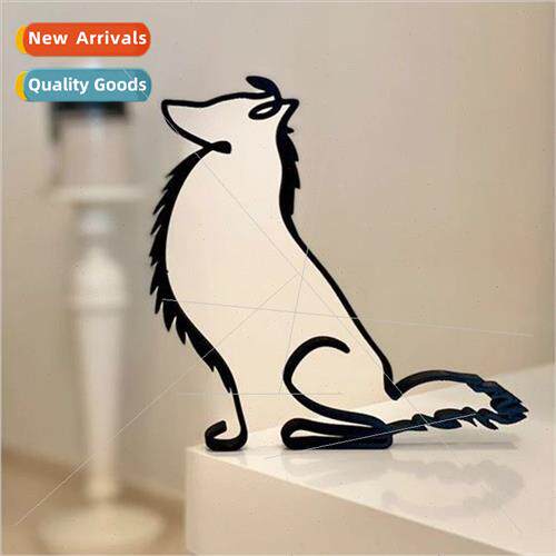 New Metal dog process dog personalized animal metal sculptur