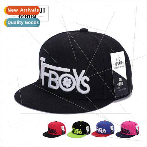 spring autumn flat brim hip-hop hat men women casual TFBOYS