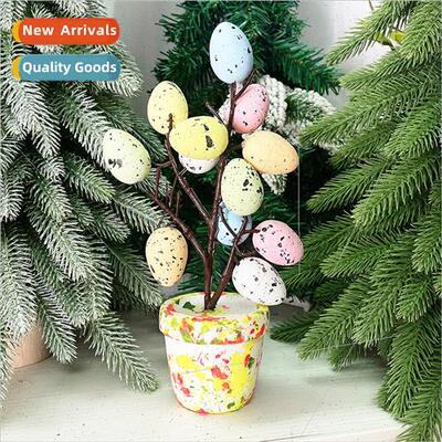 New Easter Decorations Tabletop Planter Resurrection Tree Fo