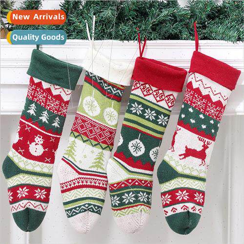 New Christmas decorations new children holiday gift bags sno