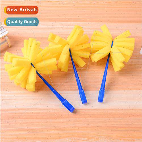 Broom head sponge paint brush stamp kindergarten painting br