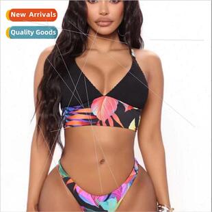 Bikini Swim Swimsu Plus Spl Printed Dry Quick Sexy Europe