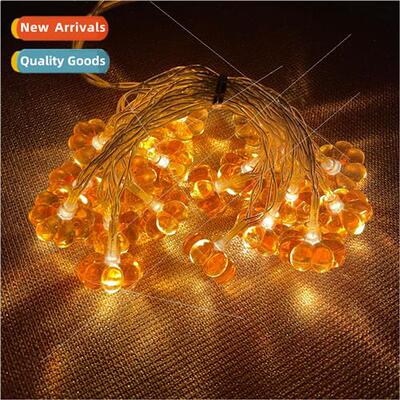 2023 new led string lights cubic pumpkin modeling lights out