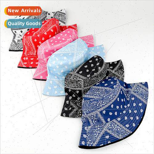 Europe Uned States new cashew flower fisherman hat son male