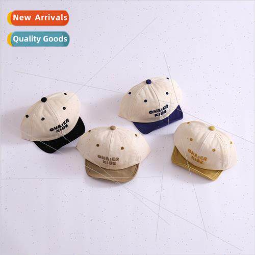 Children hats spring fall cotton thin boys girls baseball ca
