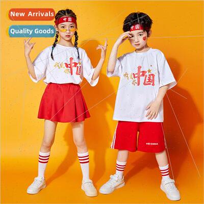 June 1 childrens cheerleading permance clothes kindergarten