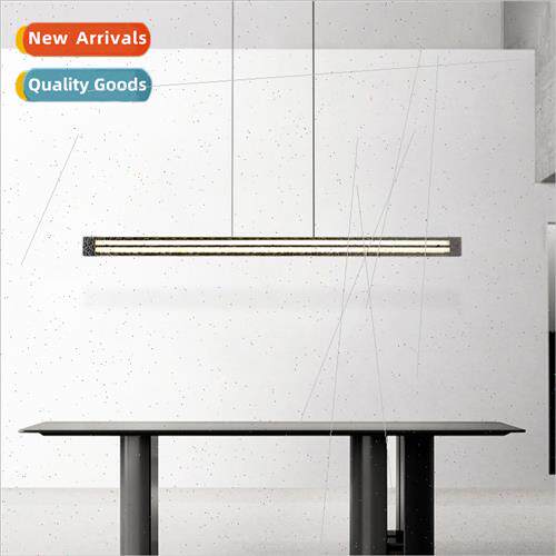 Italian minimalist monogram long strip water grain glass res