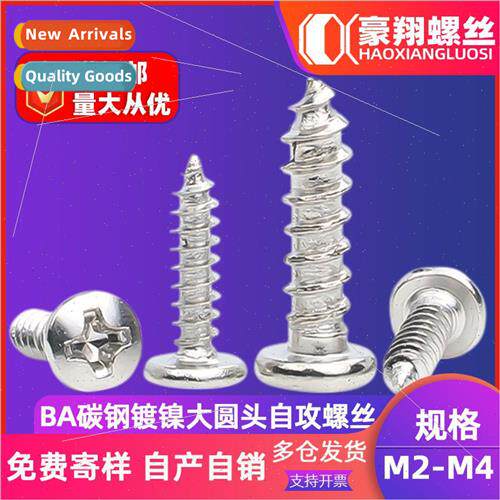 BA cross recessed large round head tapping screws large pan