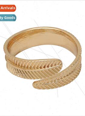 napkin ring niche design simple western restaurant leaf napk