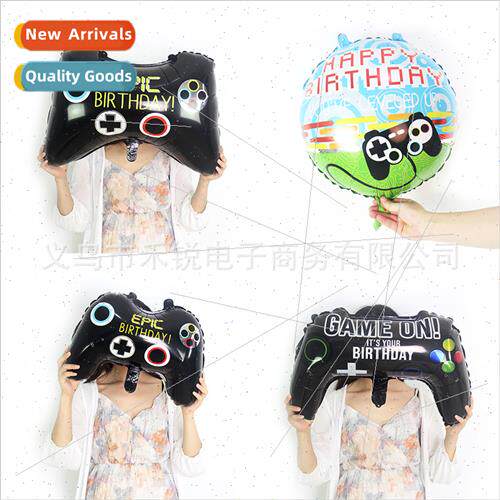 Large/medium/small fat thin gamepad aluminum mold balloon e-