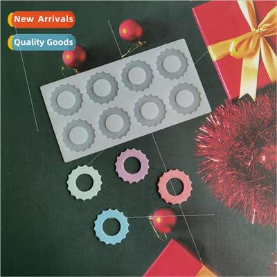 8 wreath chocolate biscu mold cake mold ice cream candy sili