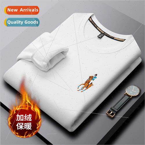 Thickened men winter fall winter long-sleeved loose padded h
