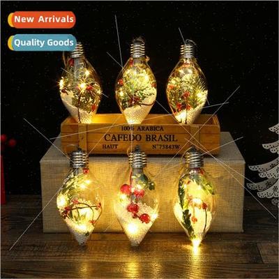 20232023 Christmas creative new LED transparent Christmas ba