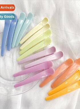 New hair card duckbill clip large candy color hair clips who