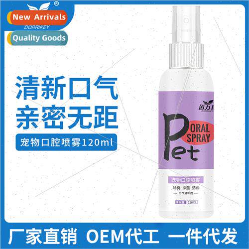 Pet Oral Spray 120ml Dogs Cats Oral Teeth Cleaning After Mea
