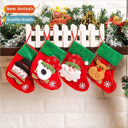 Christmas socks gift bags small Christmas socks hanging deco