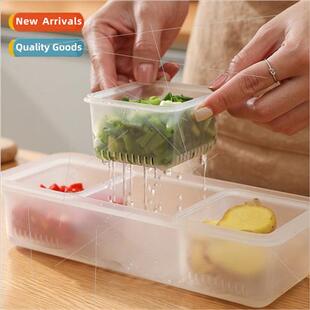 onion ginger garlic Kchen box compartments storage Dra three