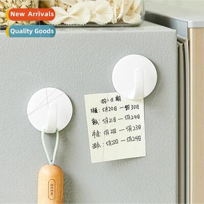 Japan magnetic hooks no-punch refrigerator magnet key hooks