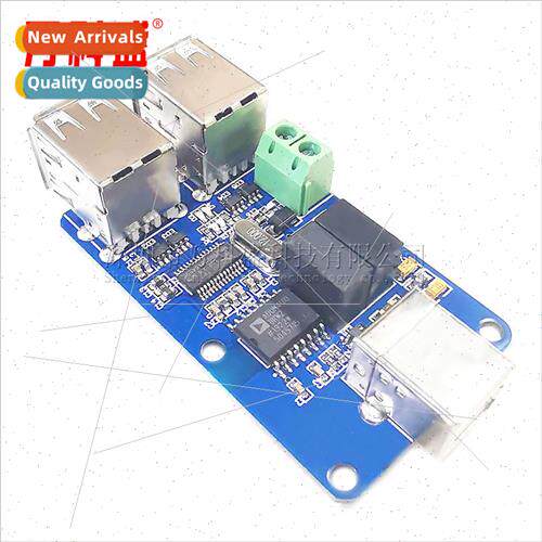 Quad USB Isolator USB HUB Isolation Module Coupling Protecti