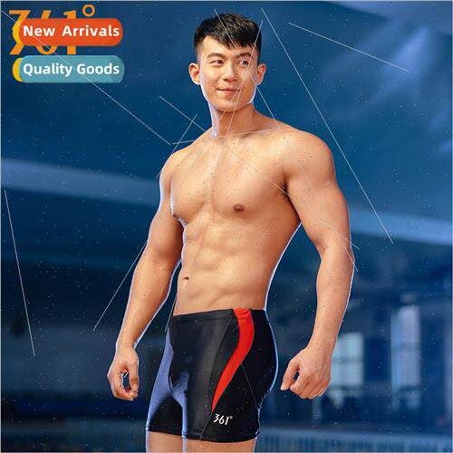 Mens swim trunks mens flat corner fashion swimming trunks pr