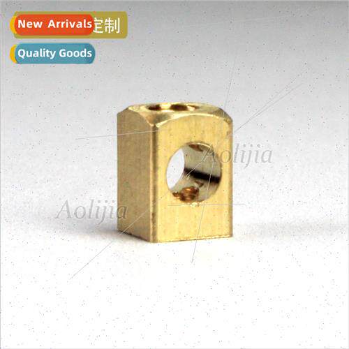 Pure copper terminal block to picture processing copper part