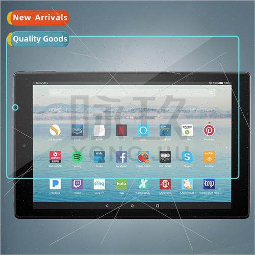 适用HD10 2019 Tempered Film Kindle Fire HD10 2017 Tablet Gla