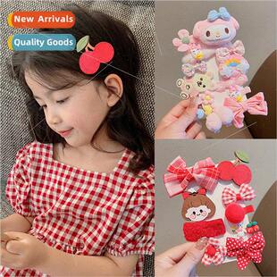 2023 new broken clips hairp winter female fall Hair children