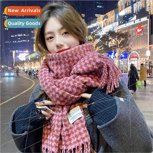 Thousbird nest scarf female winter Japan retro imation cashm