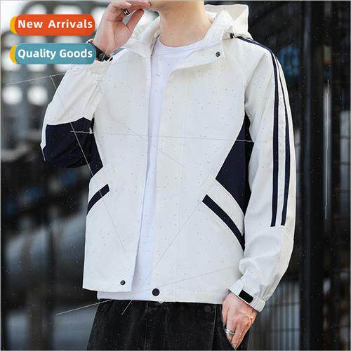 New spring fall men jackets men casual jacket men ins nd hoo