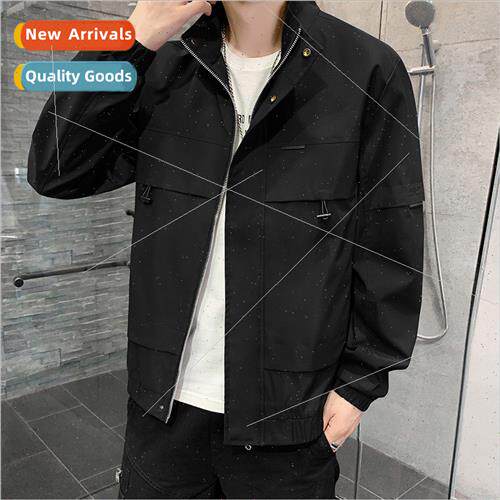Men jackets fall new Korea  teenage casual fashion stand-up