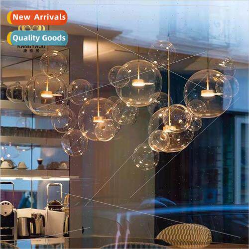 Scandinavian simple Mickey soap bubble chandelier creative p
