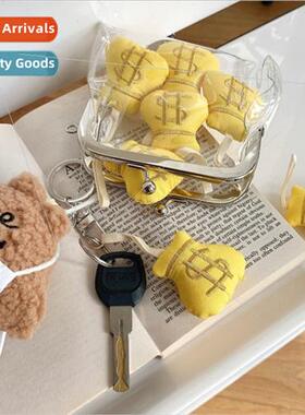 ins cute money bag bag charm original simple cartoon keychai
