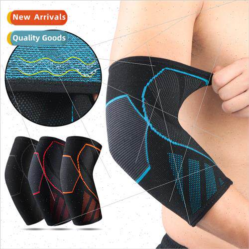 Sports elbow pads knted -slip compression elbow pads basketb